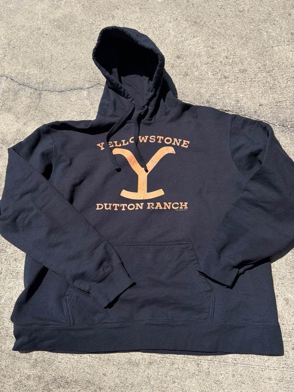 Yellowstone Dutton Ranch Black Hoodie
